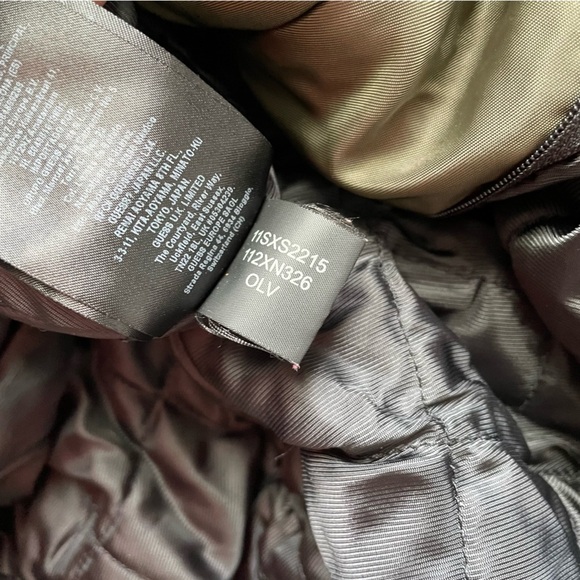 Guess Bomber Jacket Men’s Dark Green Size XLT Tall - Picture 7 of 13